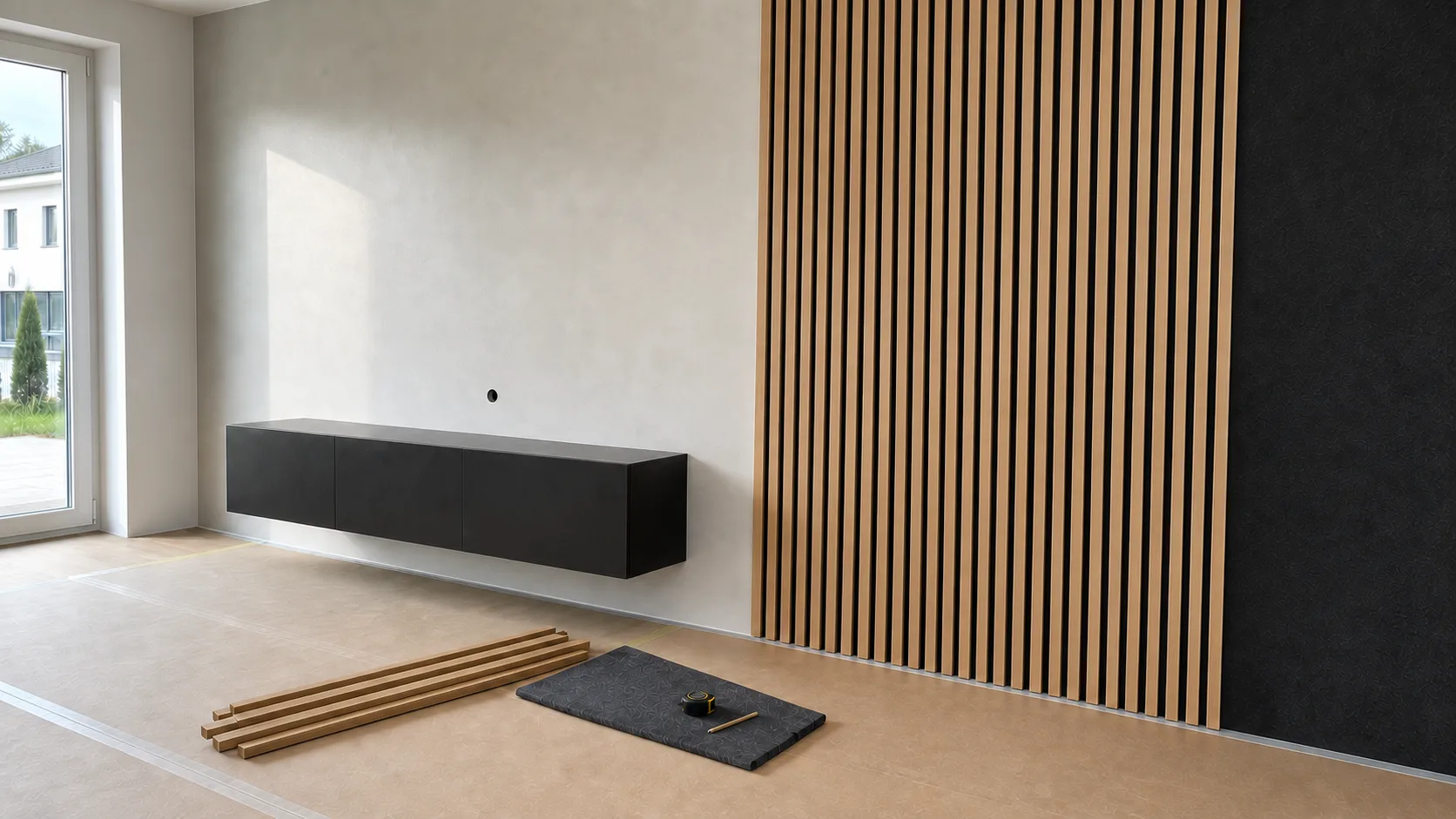 Projektumgebung für Innenausbau